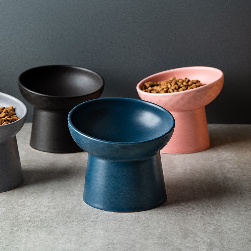 Anti Overturning Cat Bowl stable feeding design
