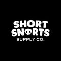 White 'Short Snorts Supply Co.' text on a black background