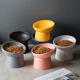 Anti Overturning Cat Bowl stable feeding design