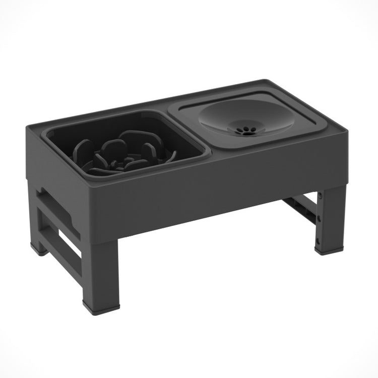 Adjustable Elevated Dog Bowl for dogs