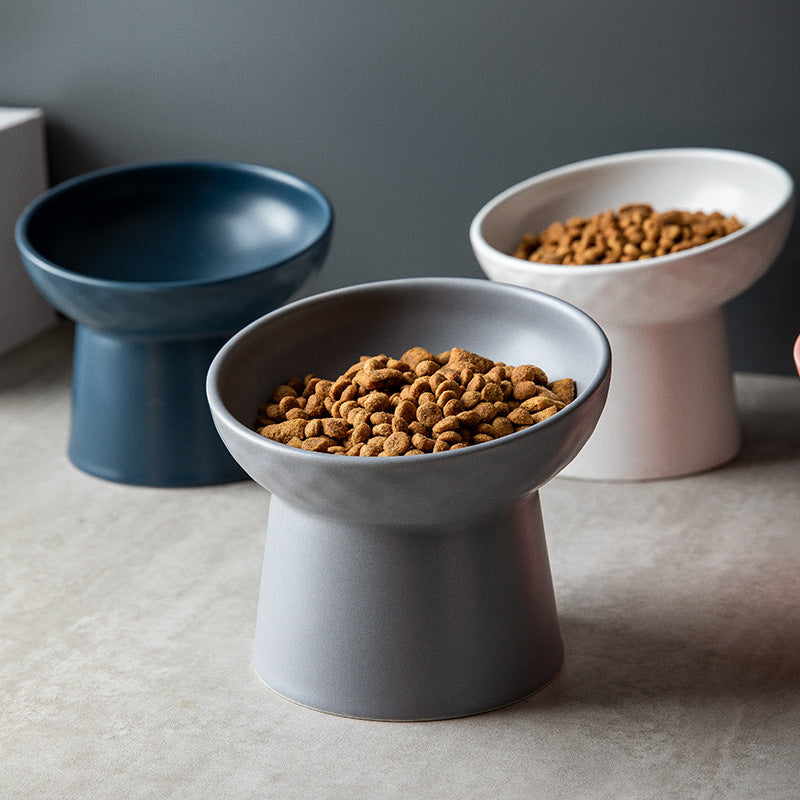 Wide Mouth Cat Bowl elevated design