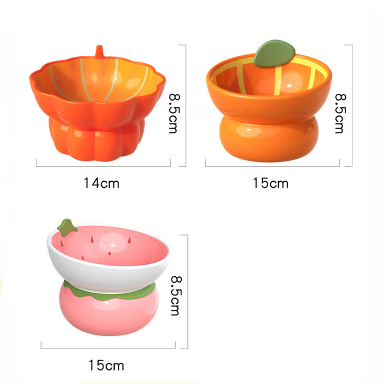 Ceramic Dog Bowl for French Bulldogs