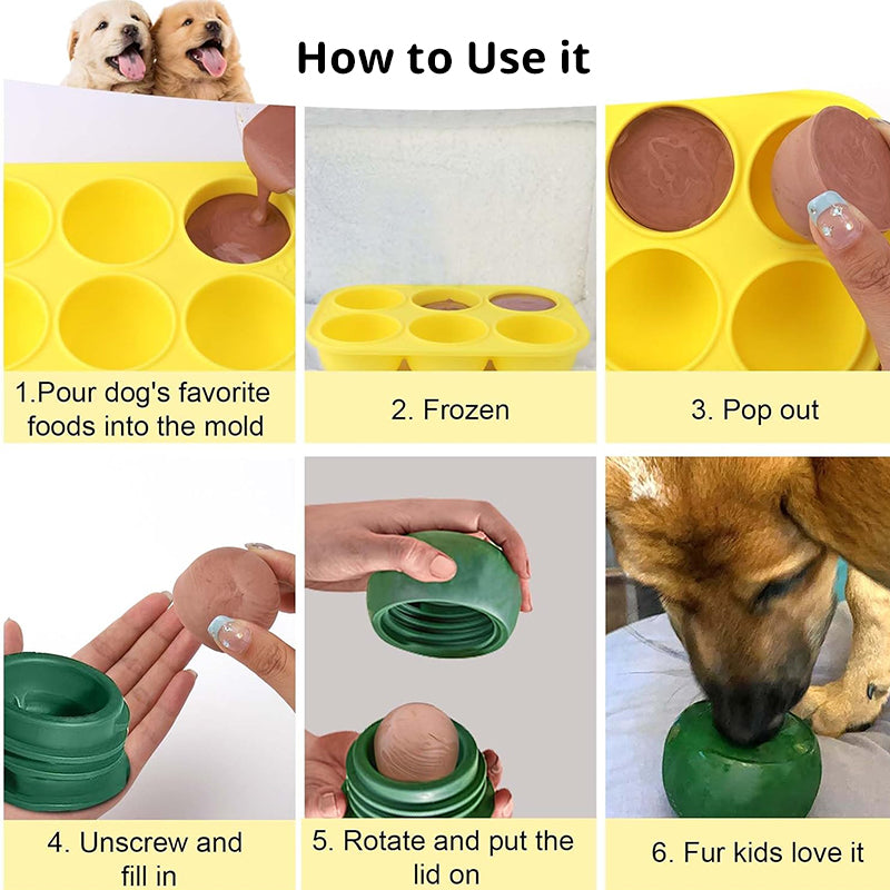 Dog Treat Silicone Mold for homemade dog treats