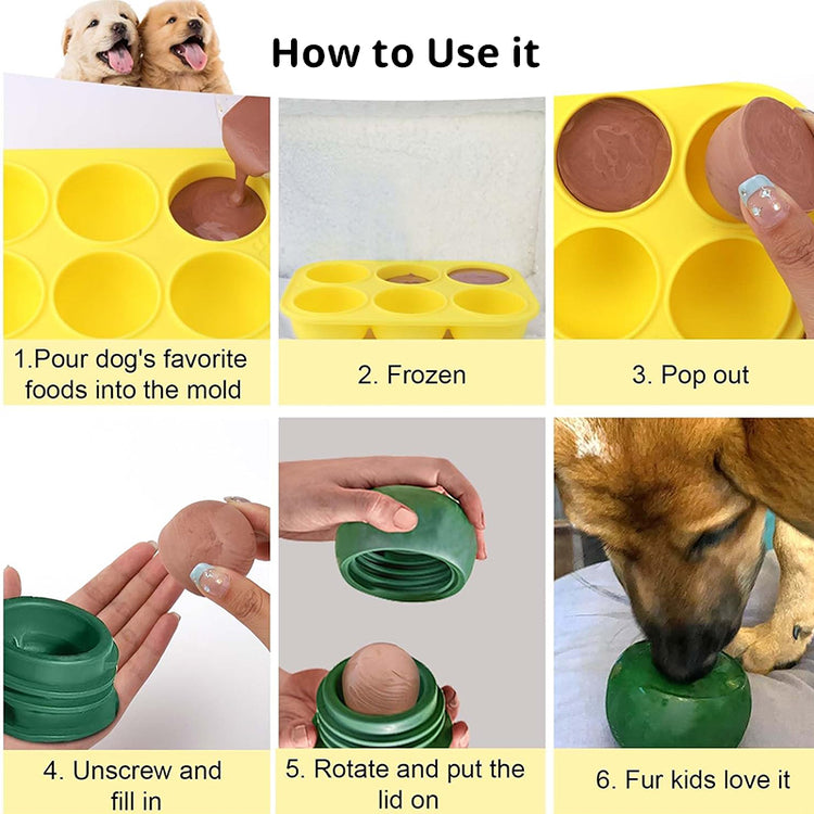 Dog Treat Silicone Mold for homemade dog treats