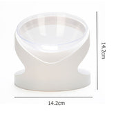 Sloping Mouth Pet Bowl elevated design