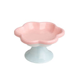 Flower Ceramic Cat Bowl for pets