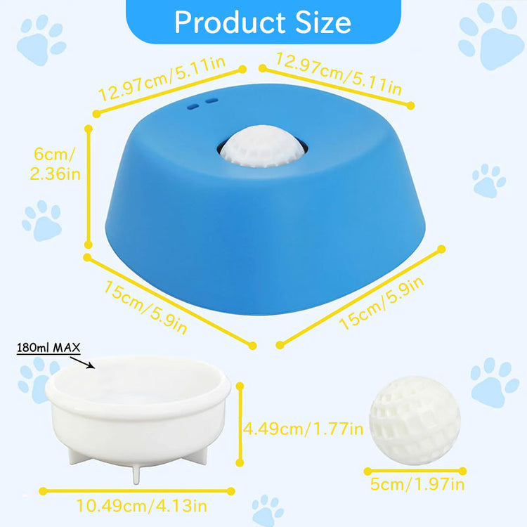 Slow Feeder Dog Bowl for small dogs