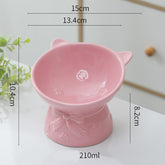 Elevated Ceramic Dog Bowl for small dogs