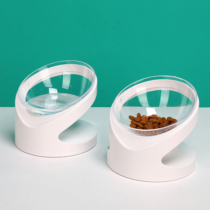 Sloping Mouth Pet Bowl elevated design