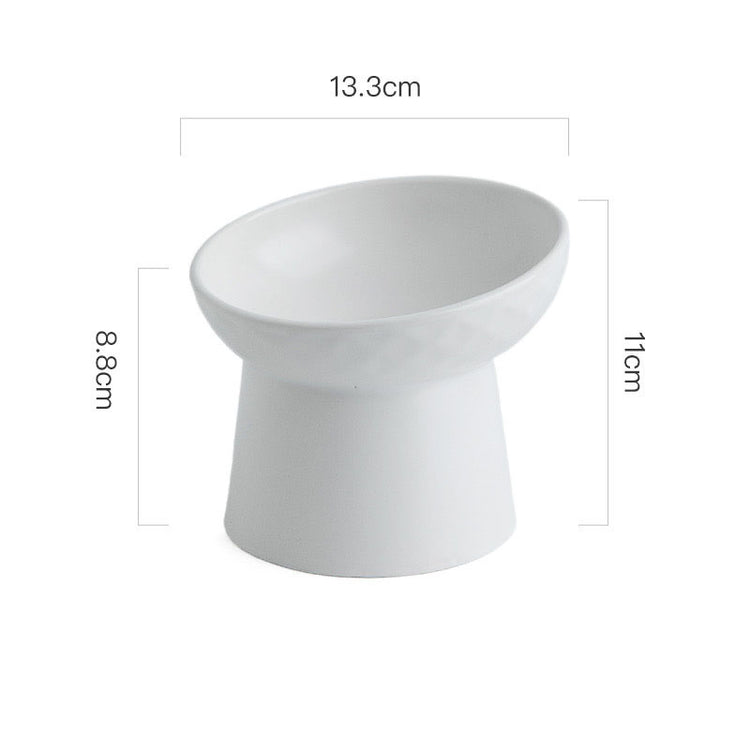 Anti Overturning Cat Bowl for pets
