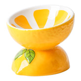 Ceramic Cat Food Bowl elevated design