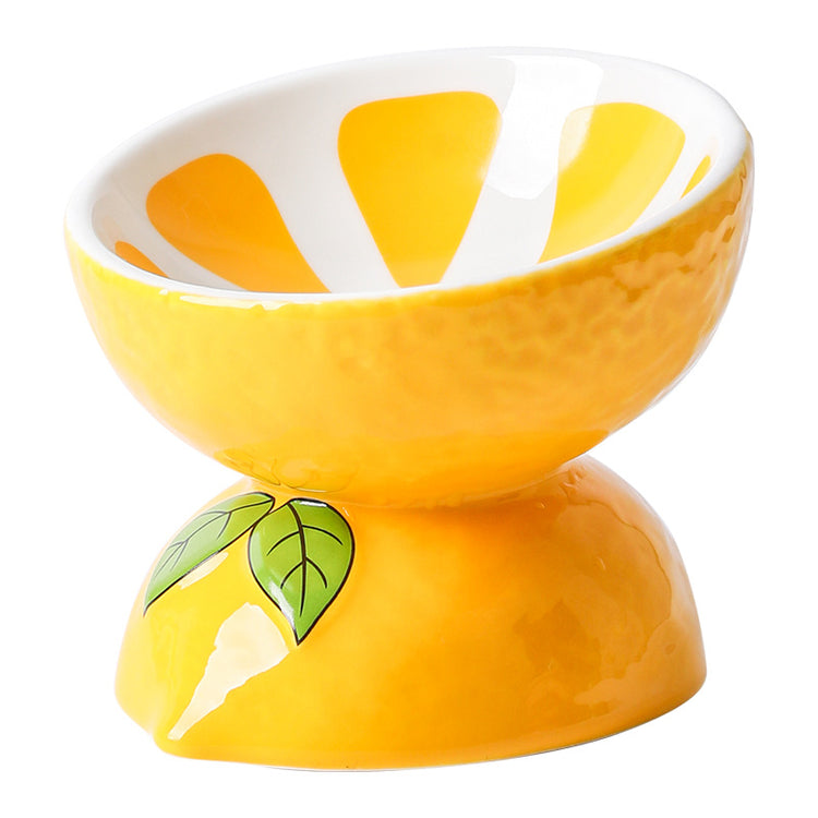Ceramic Cat Food Bowl elevated design