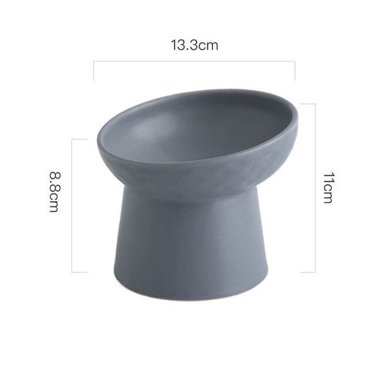 Anti Overturning Cat Bowl for pets