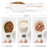 Pet Food Measuring Spoon with LED display
