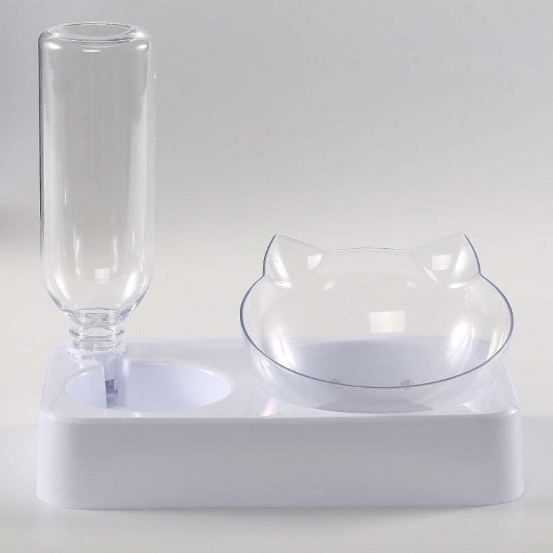 Elevated Double Dog Bowl for French Bulldogs