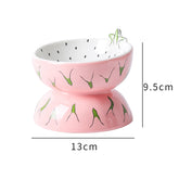 Ceramic Cat Food Bowl for pets