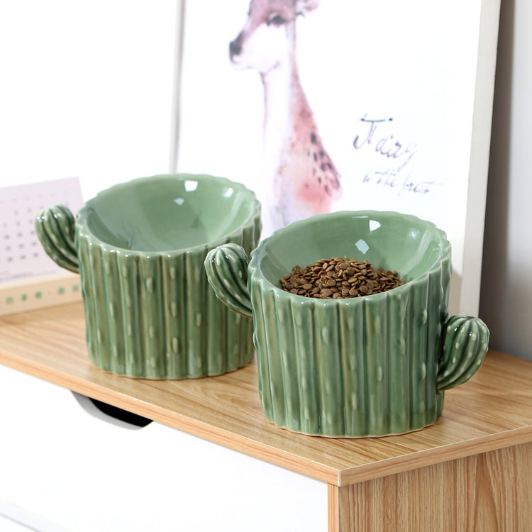 Elevated Double Dog Bowl for small dogs