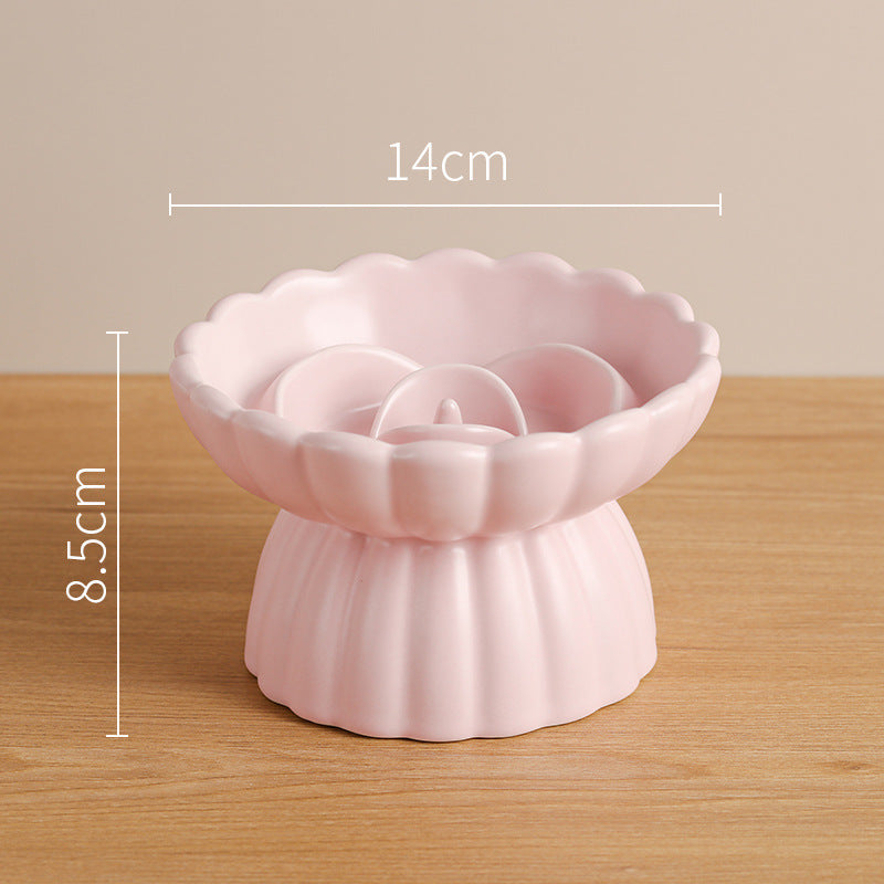 Elevated Slow Feeder Dog Bowl for small dogs