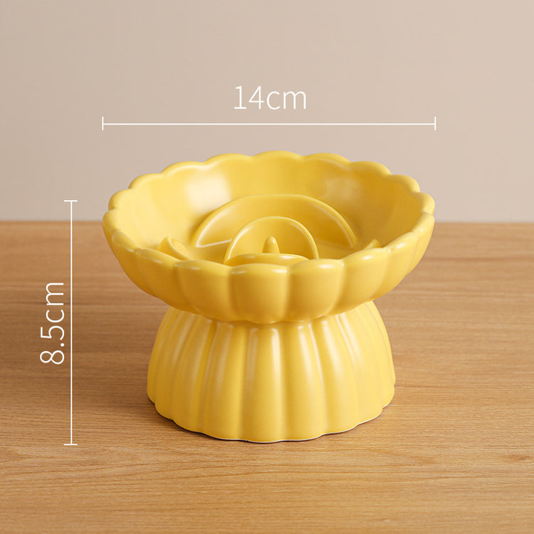 Elevated Slow Feeder Dog Bowl for small dogs